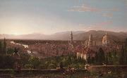 Thomas Cole View of Florence from San Miniato (mk13) oil painting on canvas